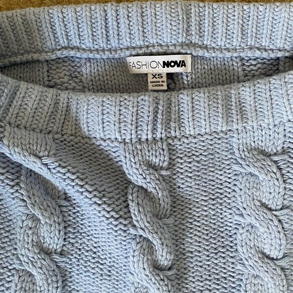 Knit Coord Set: Cardigan, Tube Top, and Skirt Size XS - Fashion Nova - Picture 11 of 15